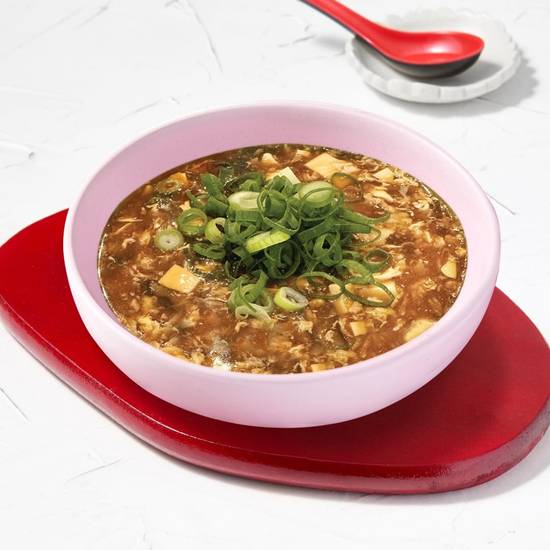 Hot & Sour Soup with Mince Pork 酸辣汤